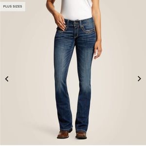 Ariat REAL Denim mid rise bootcut jeans 28r